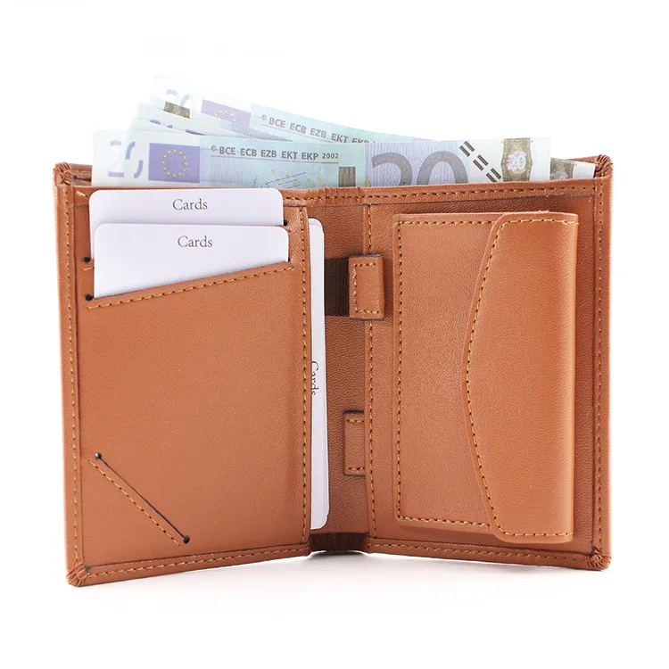 

Handmade fashion genuine leather teen wallets for men cowhide wallet leather men