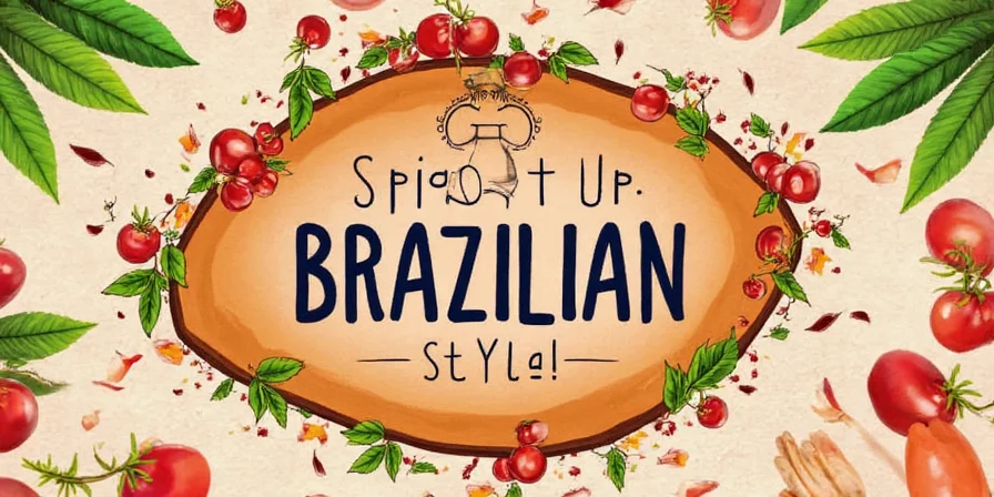 Traditional Brazilian feijoada in a clay bowl