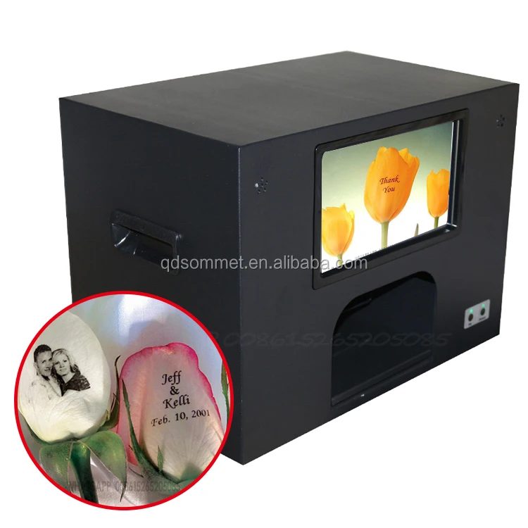 

good price digital 3 roses printer 3d art beauty speaking flower printer 3 roses printer2 ink cartridges freely