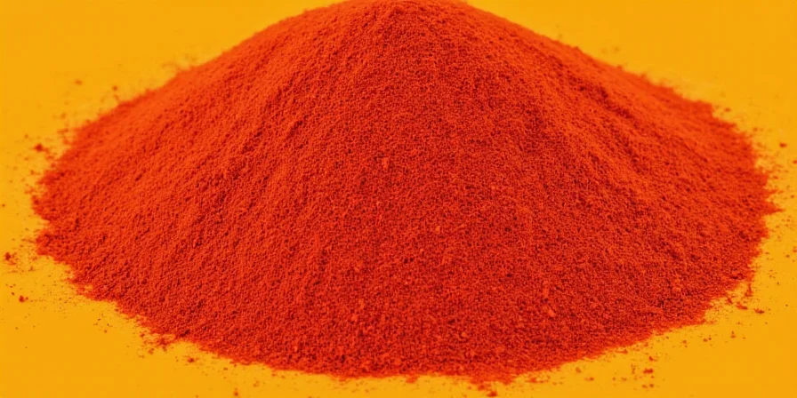 Different types of peppers used in paprika