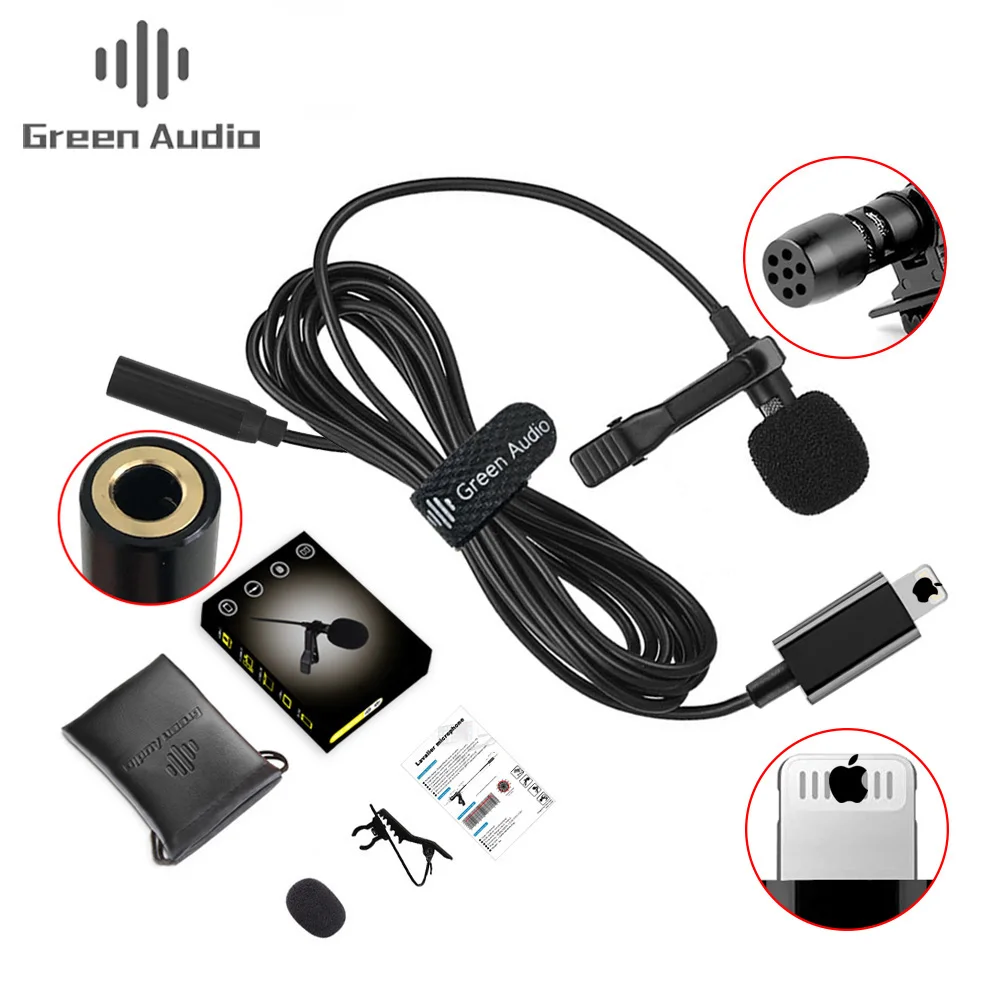 

GAM-140L Plastic Lavalier Mic Microphone Made In China