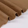 In stock Polyester brown frosted velvet wholesale clothing fabric rolls China