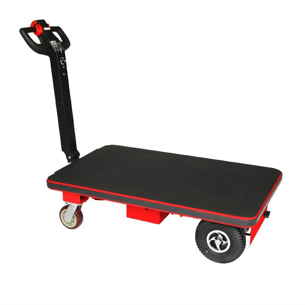 Powered Electric Trolley Cart Electric Handing Platform Cart 400kg