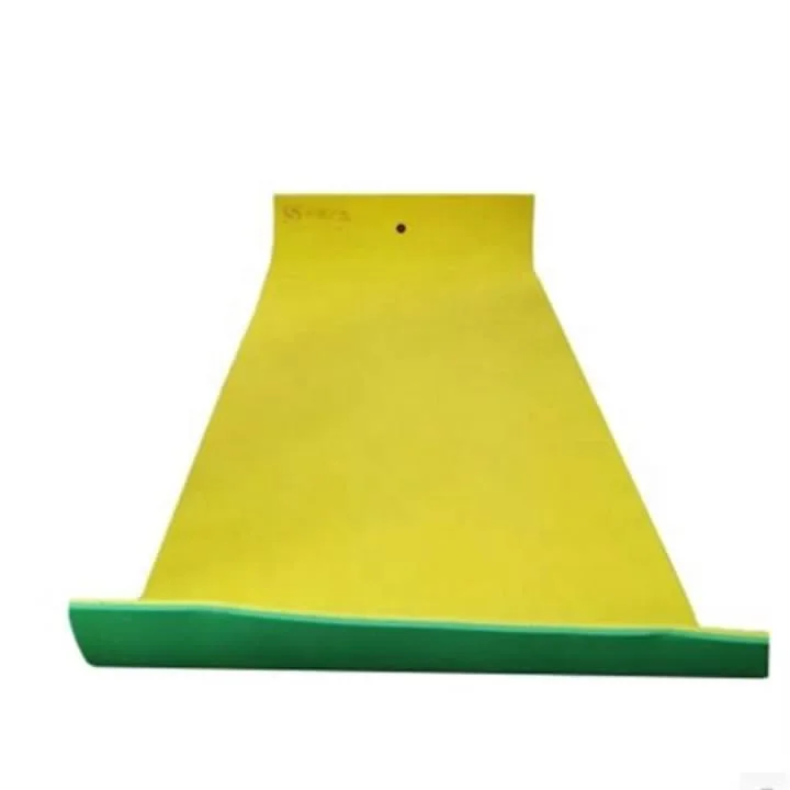 

220*180*33cm Factory Directly water float mat for Recreational with High Flotation Floating Foam pads ship from USA warehouse, Yellow