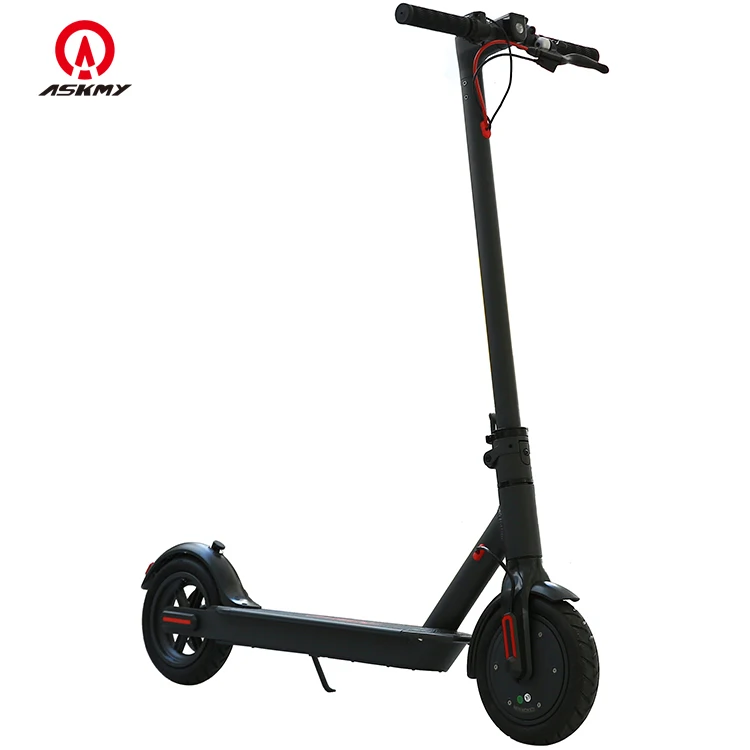 ASKMY Two Wheels Electric Folding Scooter 8.5" Pneumatic Tire 250w/350w Cheap Scooters
