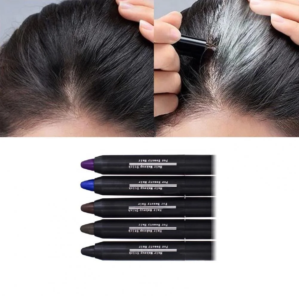 

Tik Tok Hot Sale Private Label Natural Semi-permanent Colour Hair Dye Pen Gel For Root Touch Up Stick Powder Wholesale, Multiple colour