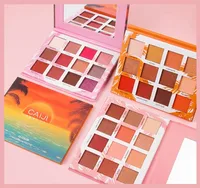 

New Design Factory Price 12 Colors Sunset Afterglow Waterproof Eyeshadow Palette Stock Eye Shadow Cosmetics Makeup