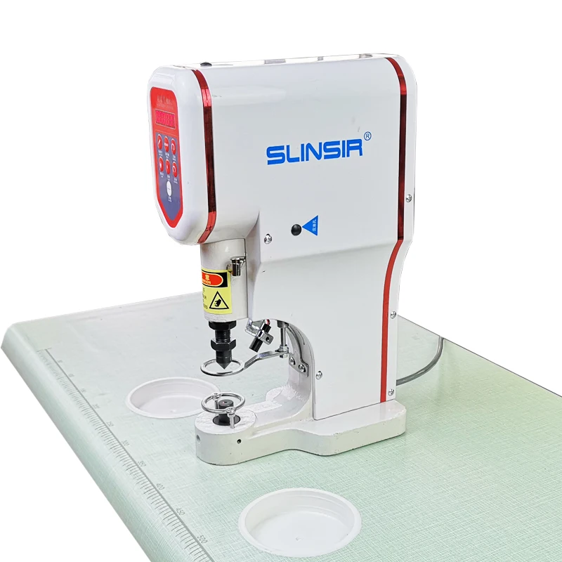 
Manufacture good quality servo snap button sewing machine 
