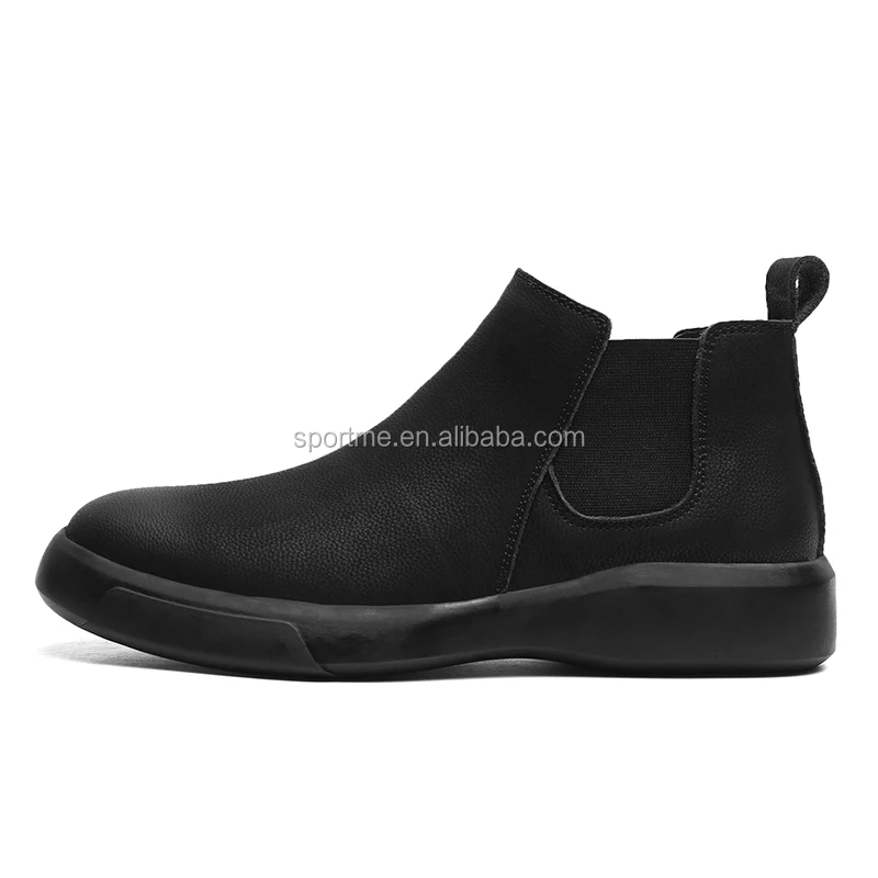 

Quanzhou Lasted Style Autumn and winter street simple sneakers shoes Cowhide outdoor boots casual men shoes