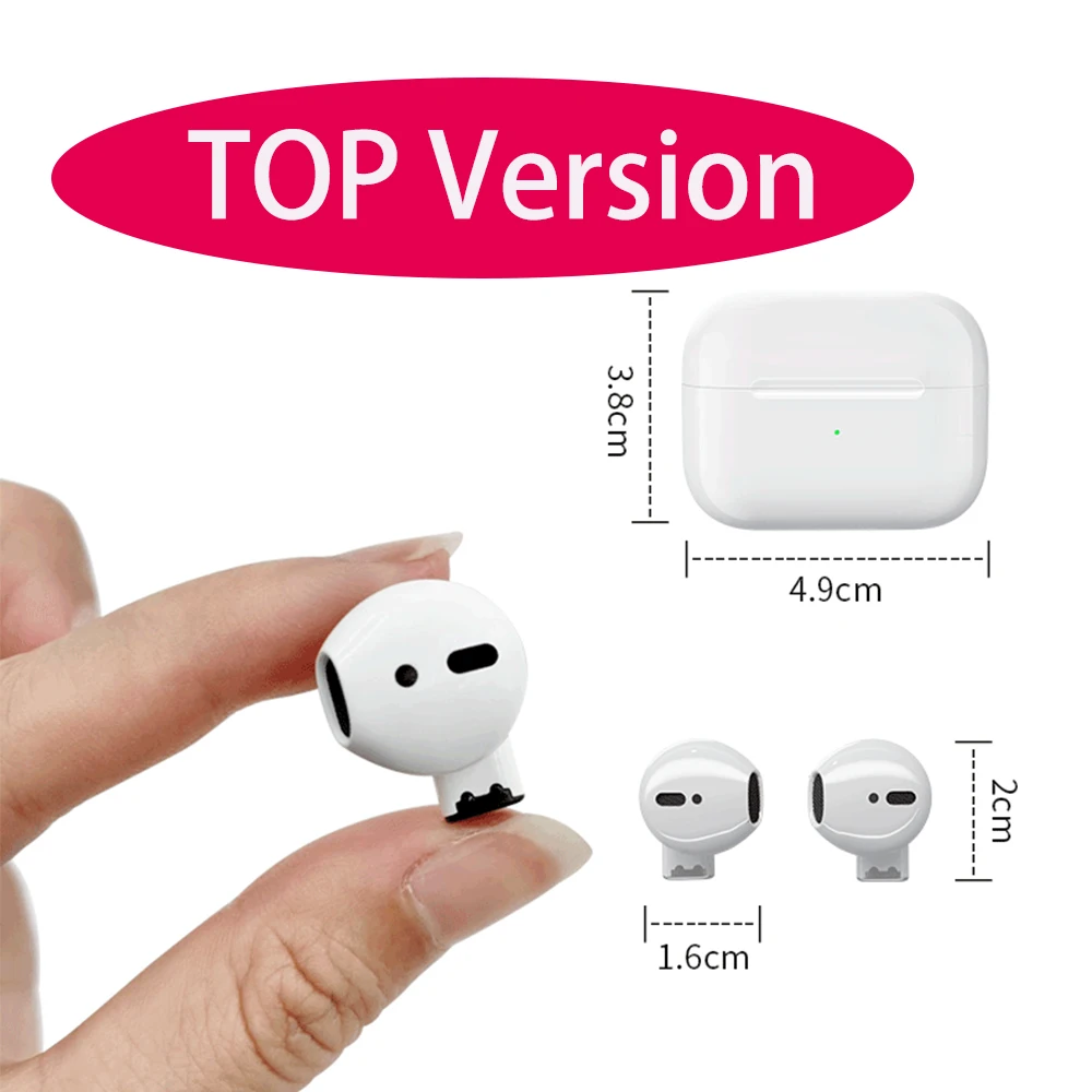 

Newly High Version A6S Pro5s Pro 4 Pro6 Wireless Earphone Gen3 TWS pro 5s headphone mini wireless Earbud Headset, Black white