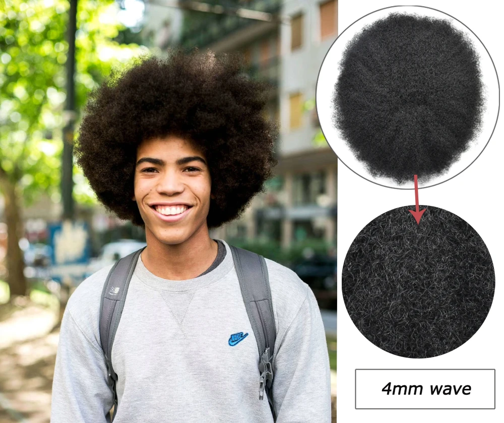

Afro Australia 100% Real Remy Virgin Brazilian Hair Wigs Human Hair