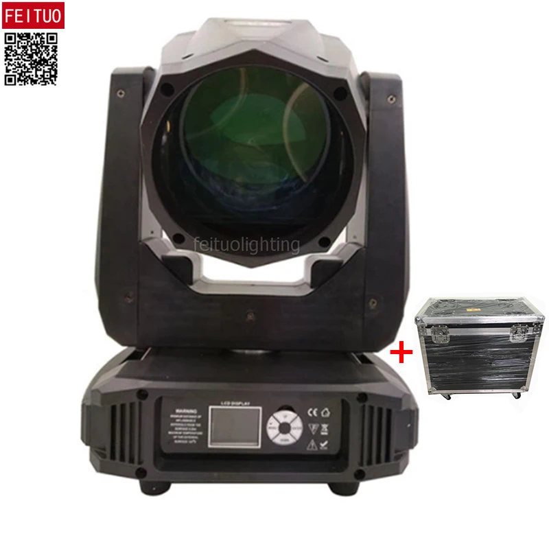 

High Quality 2 Pieces Zoom Wash Strobe Effect Lyre 100W Led Beam Moving Head Light With Flight Case