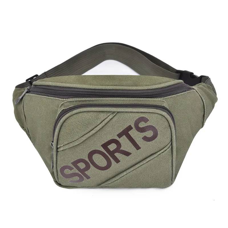 

Outdoor multi-function climbing Canvas Fitness running Chest package waist package