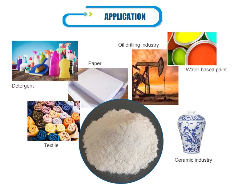 Industrial Grade Chemical Powder Sodium Carboxymethyl Cellulose Cmc For