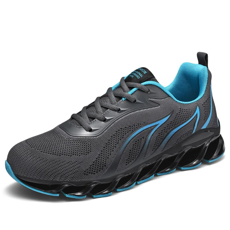 

Summer men's flying woven breathable sneakers basketball shoes