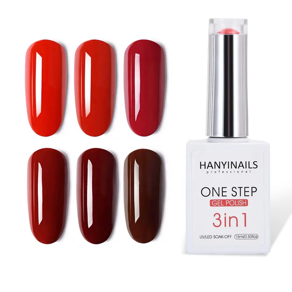 

wholesale 2018 hot selling 330colors nai one step gel nail polish 3in1 color nail gel polish