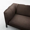 Metal fabric lining row living room luxury sofa