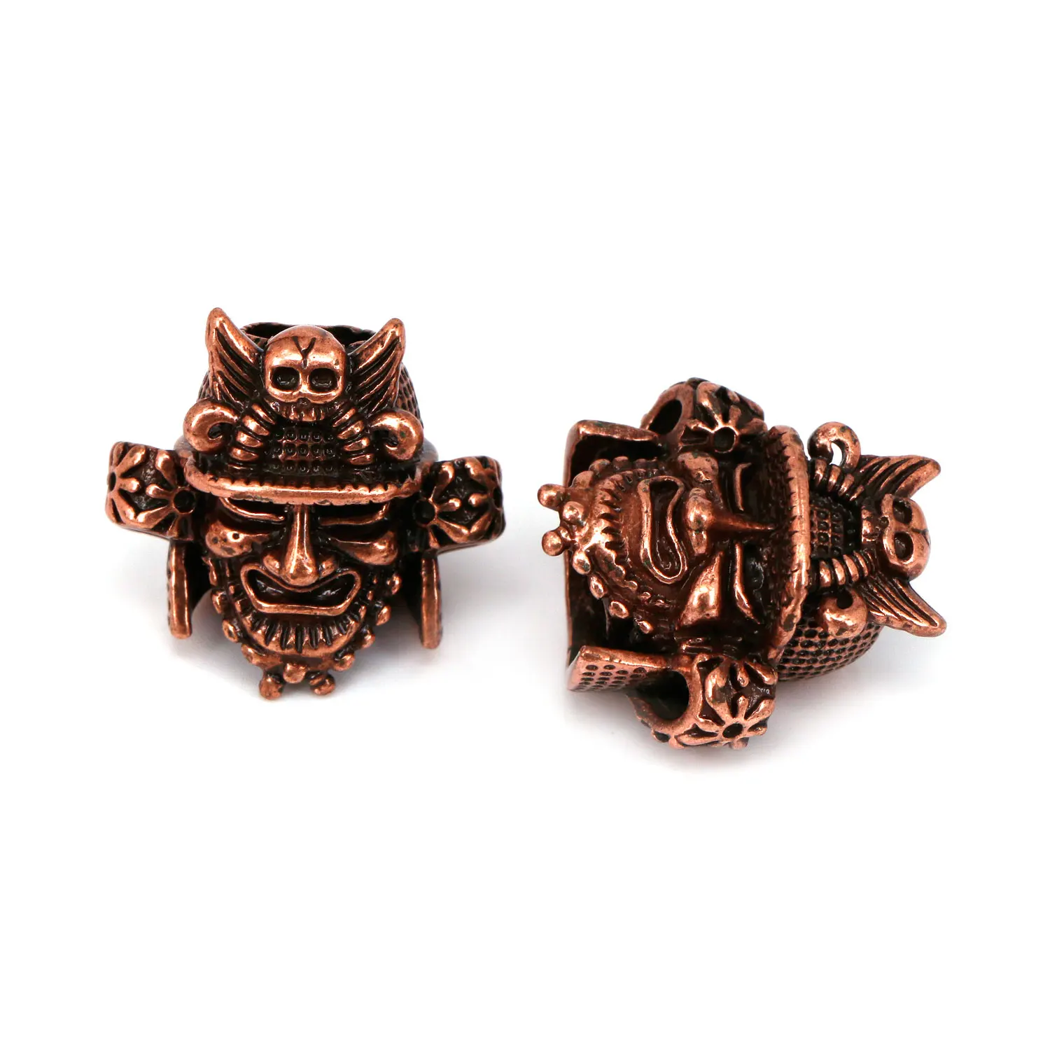 

DIY jewelry Bracelet accessory beads Spacer Skull Bead 30mm three-dimensional Knight beads