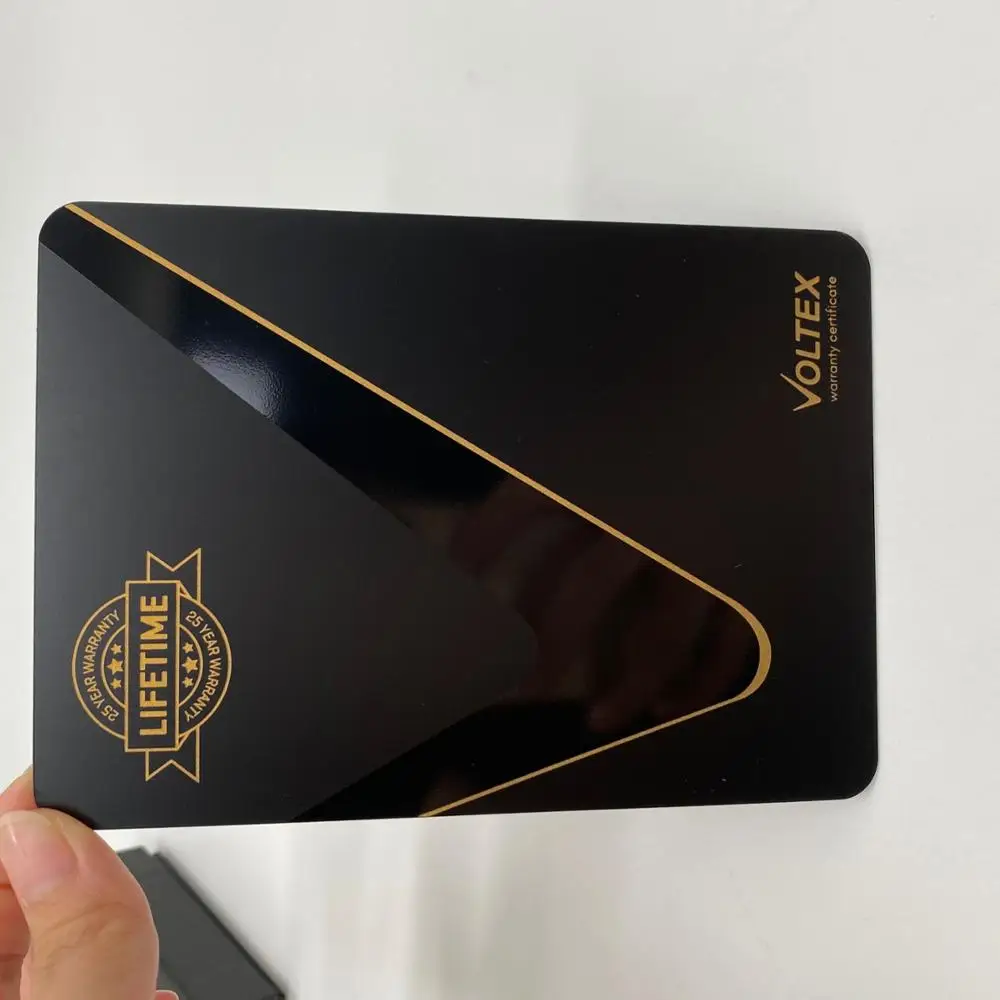 DU a6 size matte black uv meta