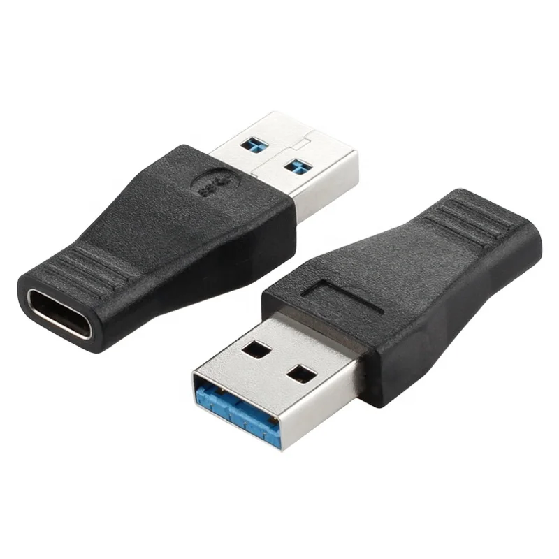 

ULT-unite Best Seller Black PVC USB Type C Female to USB 3.0 Type A Male Adapter Converter