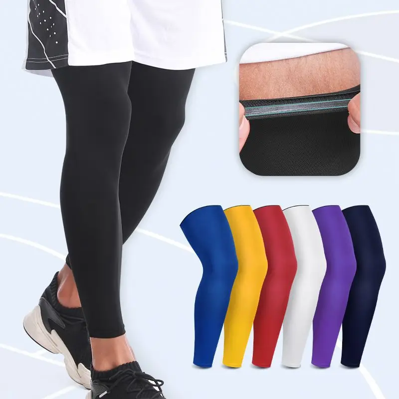 

Hot Sale Unisex Sports Compression Long Knee Sleeve Leg Sleeve
