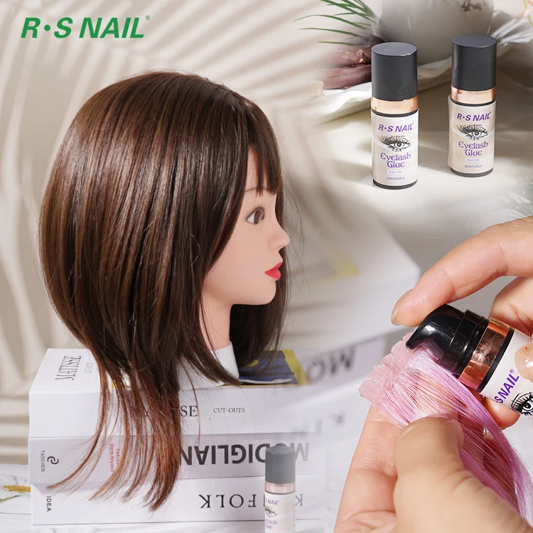 

Wholesale RS Wig Adhesive Hair Extension Hair Bonding Glue Private Label Waterproof Wig Adhesive Hair Glue