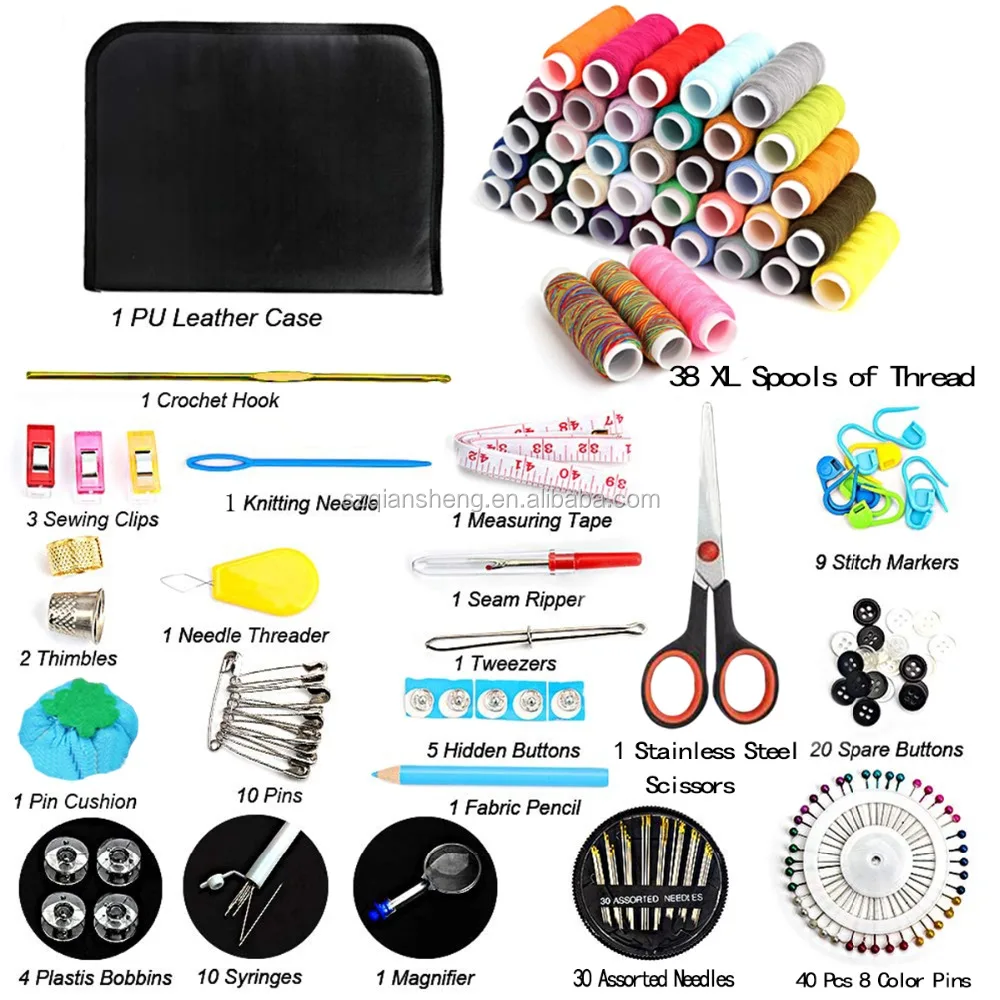 High Quality 183pcs Sewing Kits Diy Multifunction Sewing Box Set
