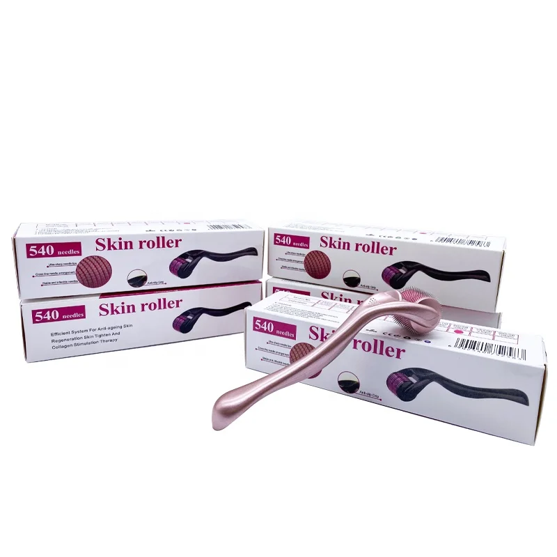 

Private Label Micro Needle Derma Roller 540 Needles for Hair Growth, Multiple colors/customized