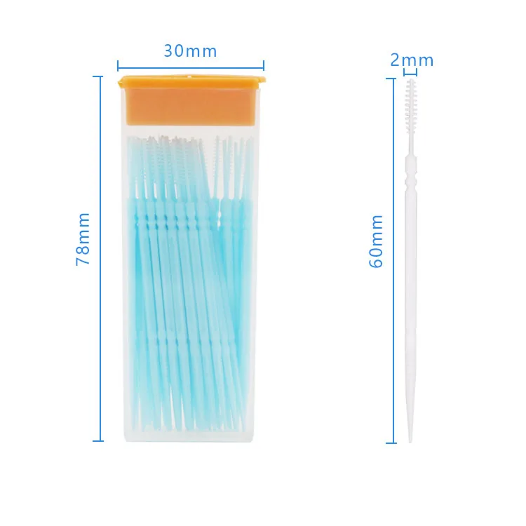 

YUZMEI Multi-Color Plastic Toothpick Plastic Dental Tooth Pick