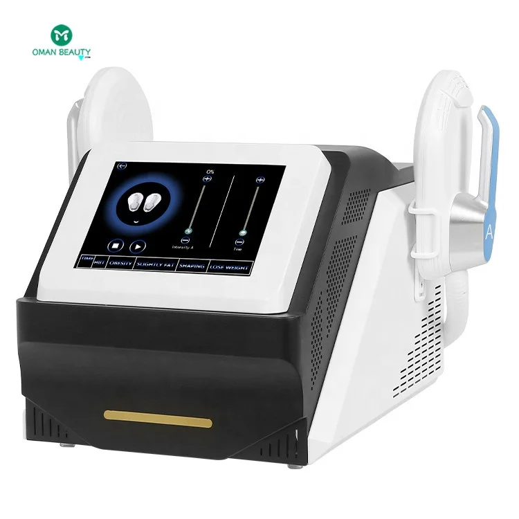 

portable emslim body ems muscle building building body slimming machine, White