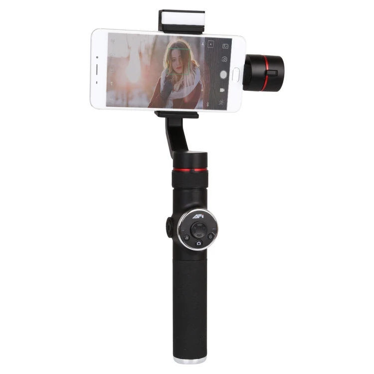 

3-Axis Face Tracking Handheld Aluminum Brushless Phone Gimbal Stabilizer with Fill Light
