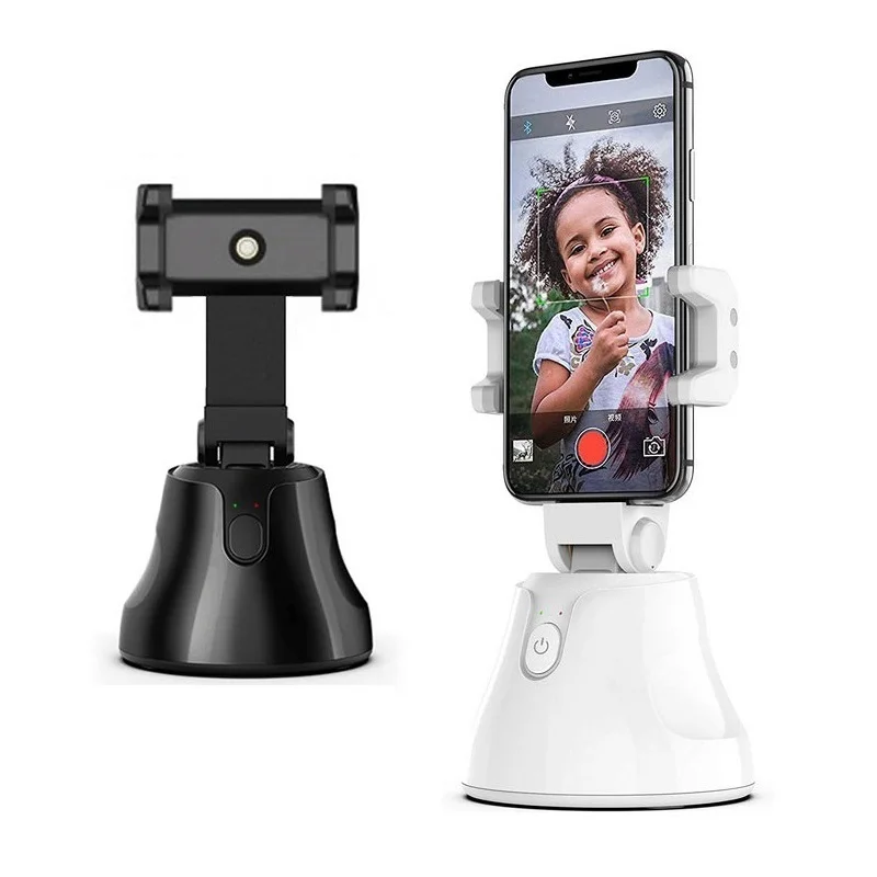 

YTGEE 360 Rotation Auto Face Tracking Phone Holder Smart Object Tracking Smartphone Gimbal Stabilizer Cell Phone Mobile Stand AI