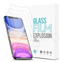 

9h explosion-proof mobile phone toughened film full glue tempered glass for iphone 11 xs max xr screen protector 3 pack