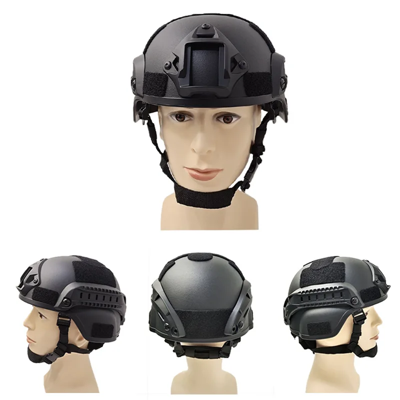 

Light fast tactical helmet military fan water cannon helmet special goggles guide camouflage combat helmet, Multiple colour