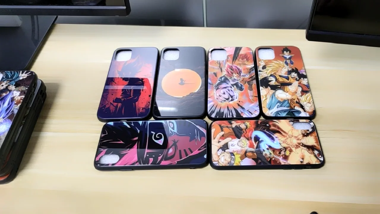 Custom Print Anime Naruto Phone Case For Iphone 12 11 Pro Xr Xs Max