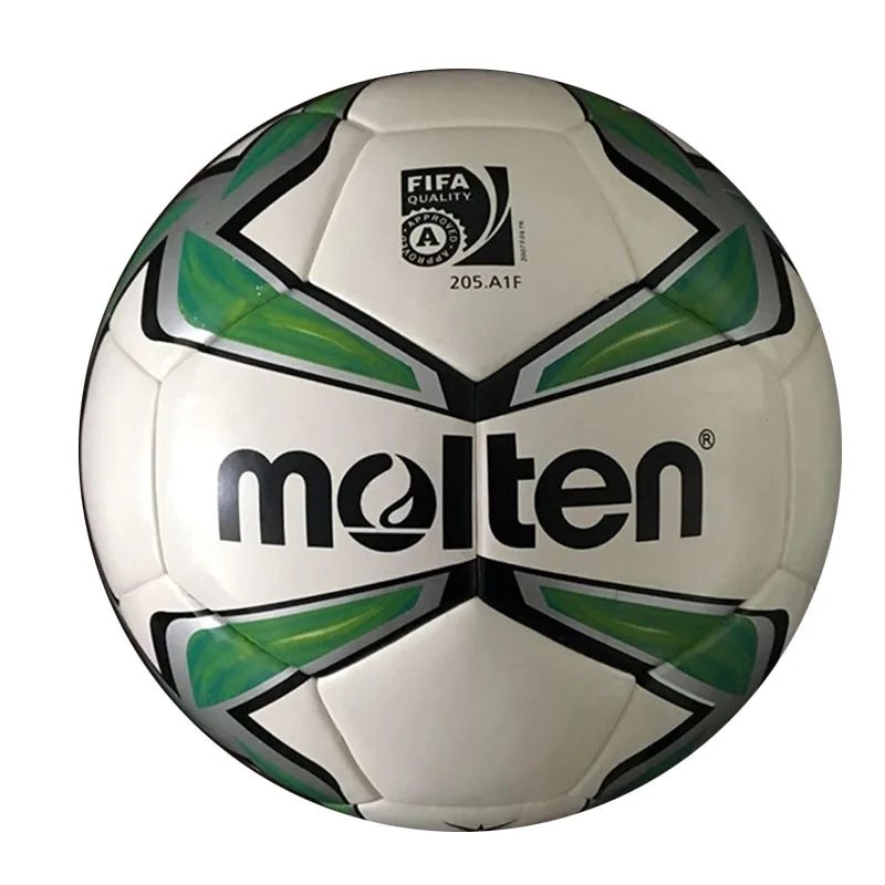 

Balones De Futbol football soccer equipment custom logo Personalized inflatable size 5 thermally bonded soccer ball, Green