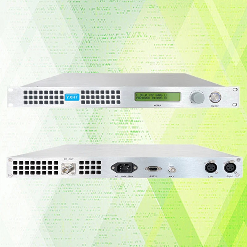 

150W FM Broadcast Audio Video Transmitter for Radio Station