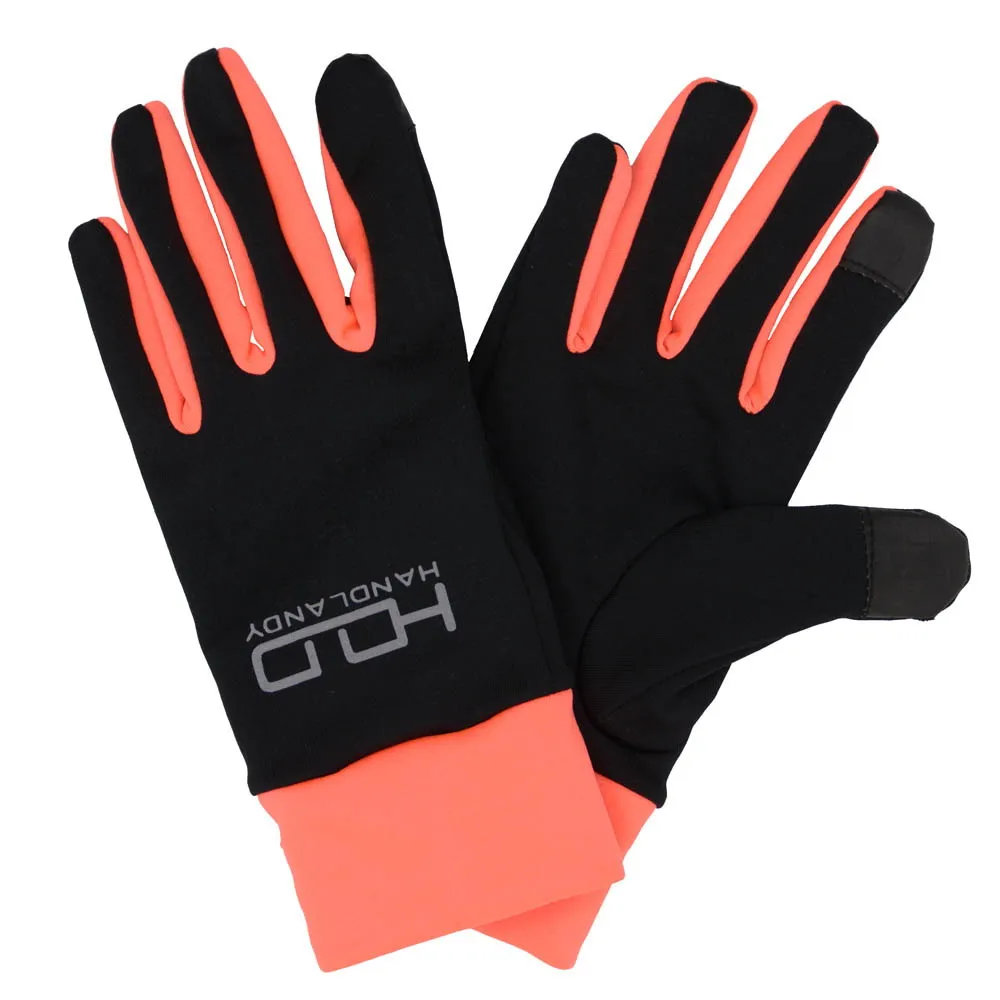 

HANDLANDY Pink Outdoor Cycling Fleece Winter Screen Touch Running Gloves, Other Winter Sports Gloves, Blue/black