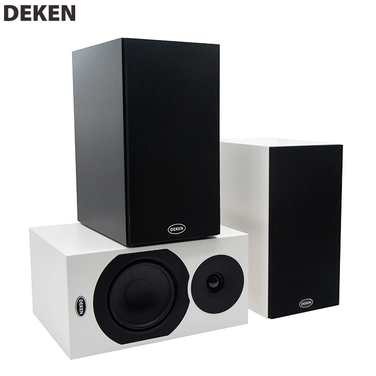 

DEKEN SLIM DK 5 High Power HiFi Audio Speaker Music Equipment Passive Bookshelf Surround Home Theater Speaker