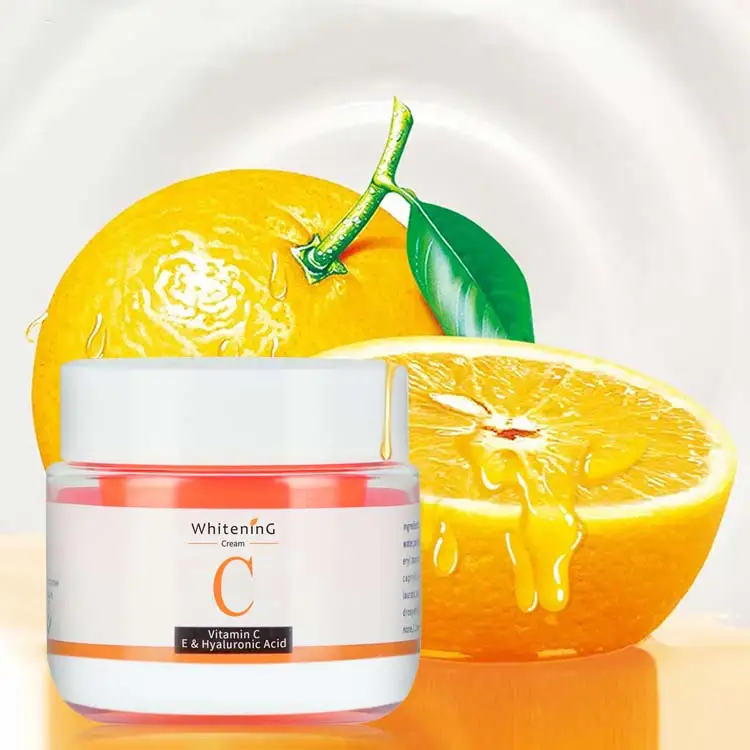 

High Quality Private Label Organic Beauty Face Skin Care Product Slimming Cream Whitening Repair Vitamin C Facial Cream