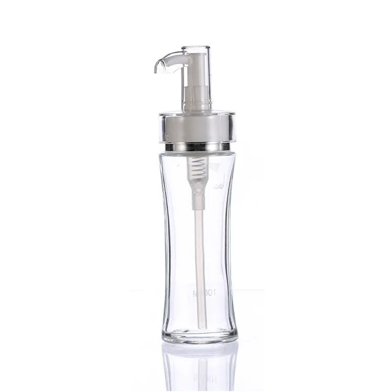 

Cosmetic packaging jar cream glass bottles with pump bottle factory