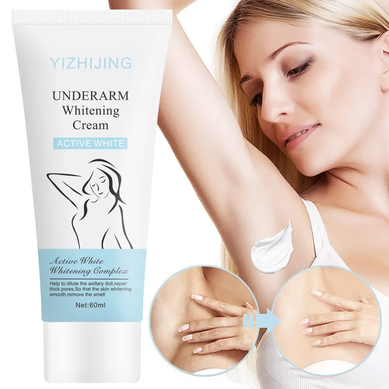 

OEM Private Label Body Cream Milk Extract Whitening Moisturizing Smoothing Clean Pores Underarm Whitening Cream For Women