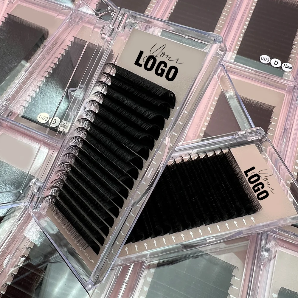 Mink Lashesbox Packaging Eyelash Extension Supplies for Eyelash Extensionlash Extension Trays Custom Packaging
