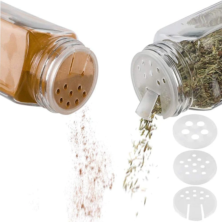 

120ml 4 oz Spice Jars Small Glass Storage Jars With Lids, Transparent