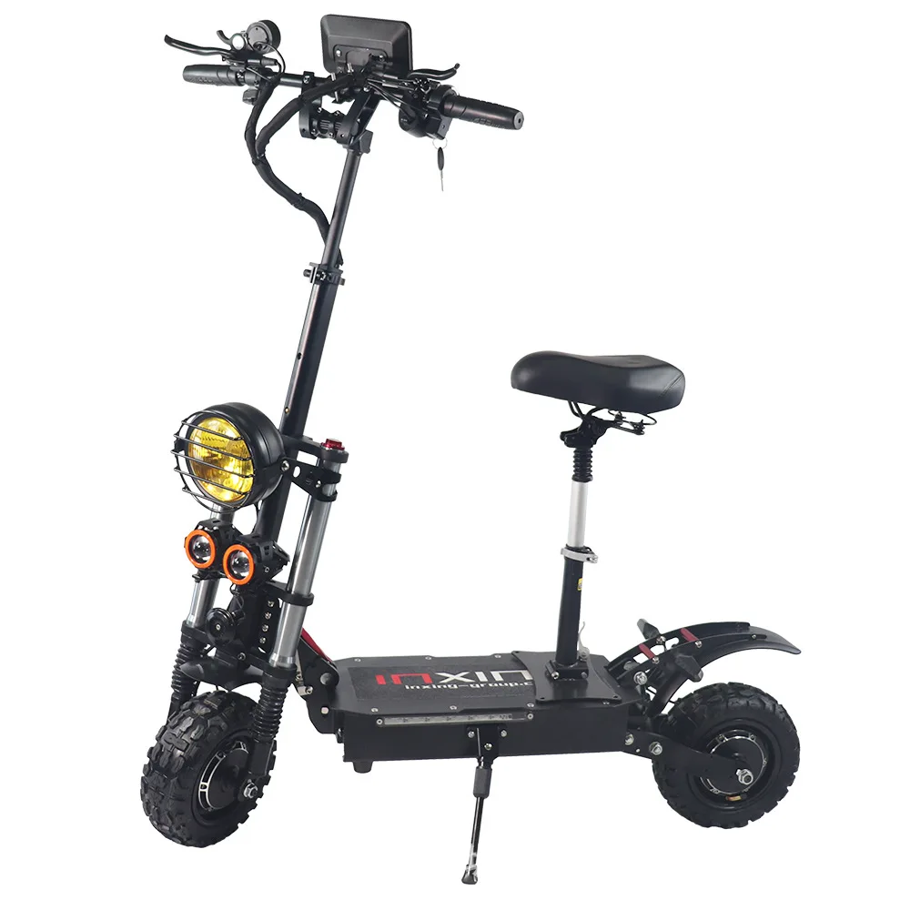 

electric gajet fastest skuter electric e-scooter 13 inch Fat Tire Powerful 6000W 60v E Scooter for adult