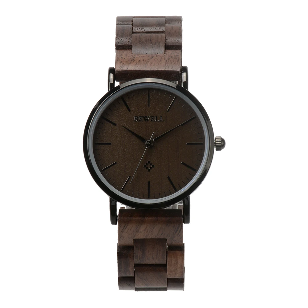 

Fashion Quartz Watches Japan Movt Wood Ladies Watch