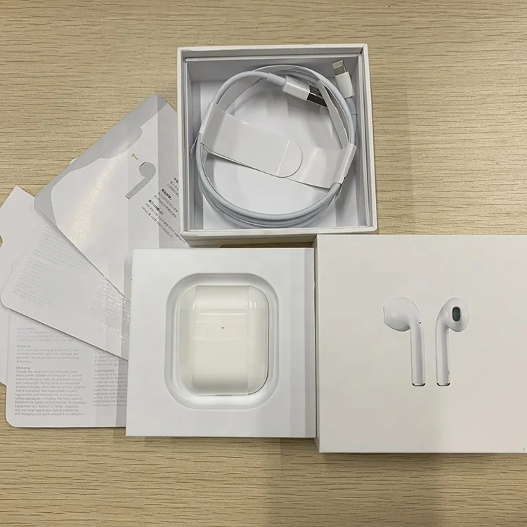 Pop-up Window Earphone 1:1 Good Quality Wholesale Wireless Stereo Earbuds For Air - pods Gen 2 Gen1 v2 v1