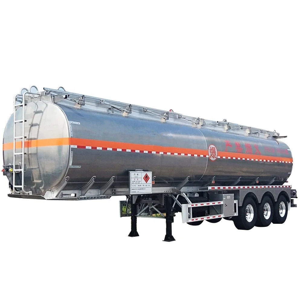 

Fuel Tank Trailer 3 Axles 40000 liters Diesel Tanker Price, Customers optional