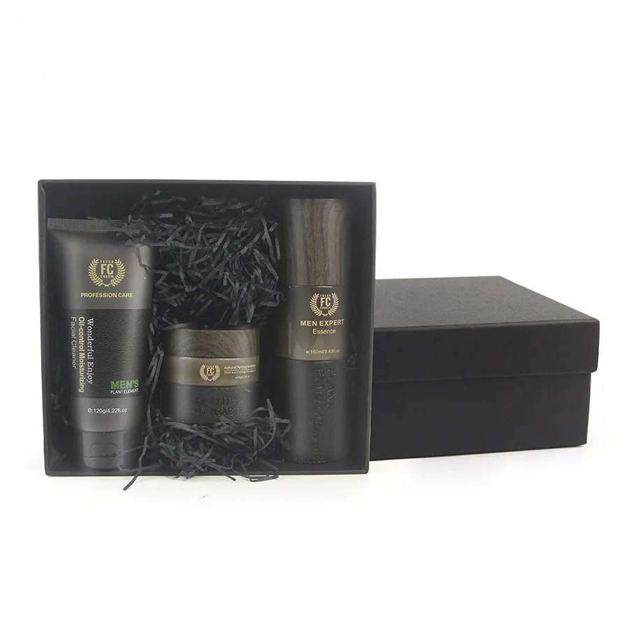 

Organic Men Skin Care Deep Cleanse Revitalize Skin Face Care Set