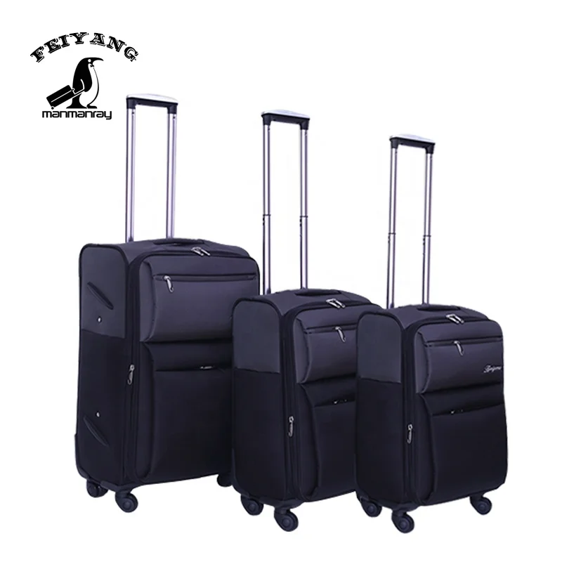 

Factory direct sale Waterproof oxford fabric luggage trolley bags luggage